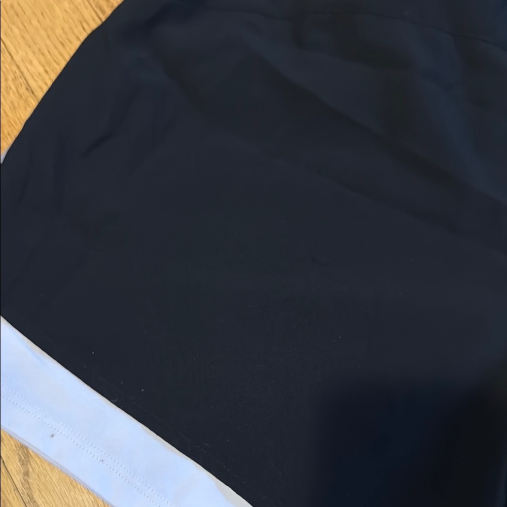 SHEIN Black and White Athletic Shorts with Compression Layer - Picture 10 of 10
